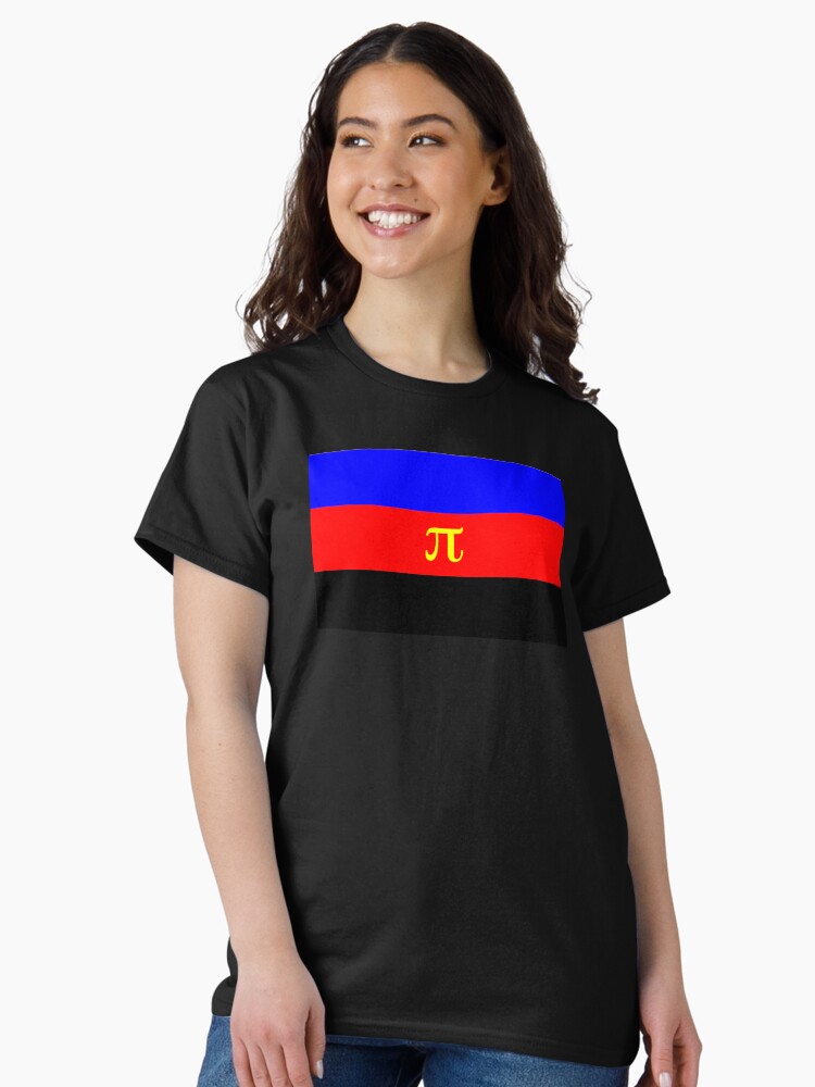 Thumbnail 2 of 7, Classic T-Shirt, Polyamory Pride Flag designed and sold by Gayesthetic.
