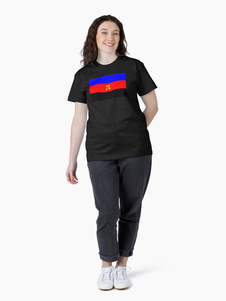 Thumbnail 4 of 7, Classic T-Shirt, Polyamory Pride Flag designed and sold by Gayesthetic.