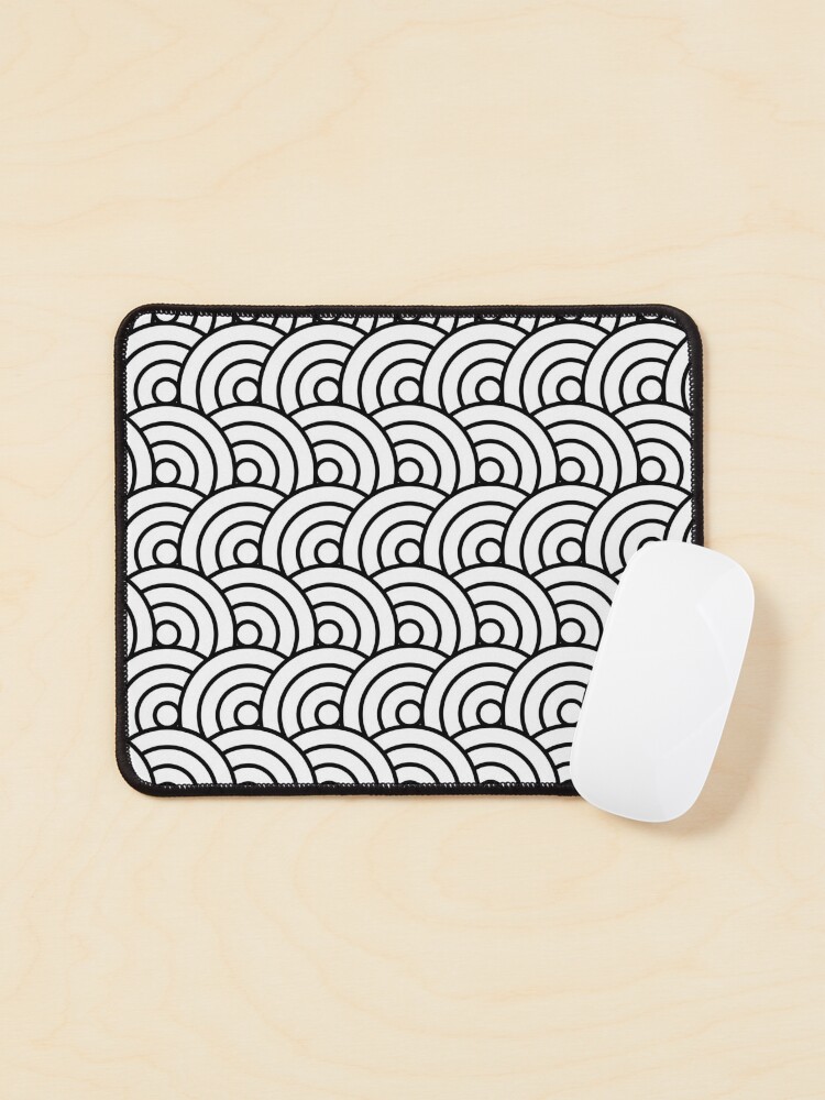 White white Mouse Pad by PrMoonlessNight