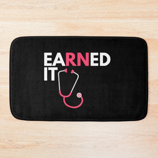 Item preview,  Earned it- Registered Nurse graduate designed and sold by Oreo2020 Creations.