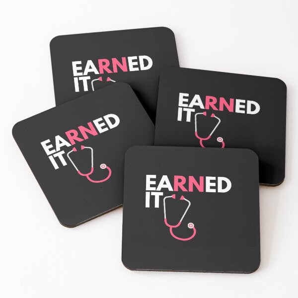 Item preview,  Earned it- Registered Nurse graduate designed and sold by Oreo2020 Creations.