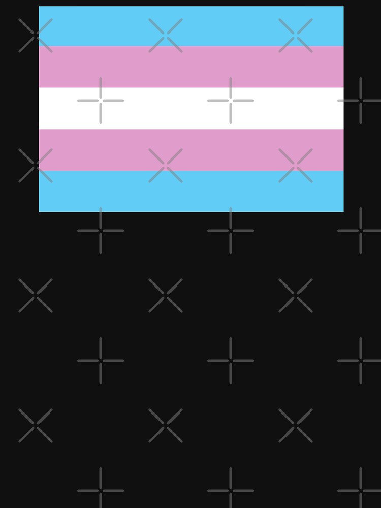 Thumbnail 7 of 7, Classic T-Shirt, Trans Pride Flag designed and sold by Gayesthetic.