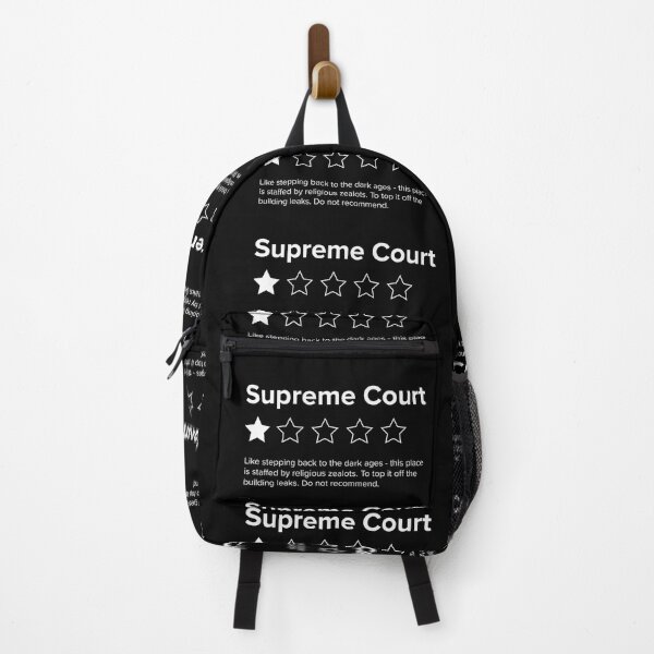 Item preview, Supreme Court Review, One Star, do not recommend. Pro choice, save Roe vs Wade. designed and sold by Good-Politics.