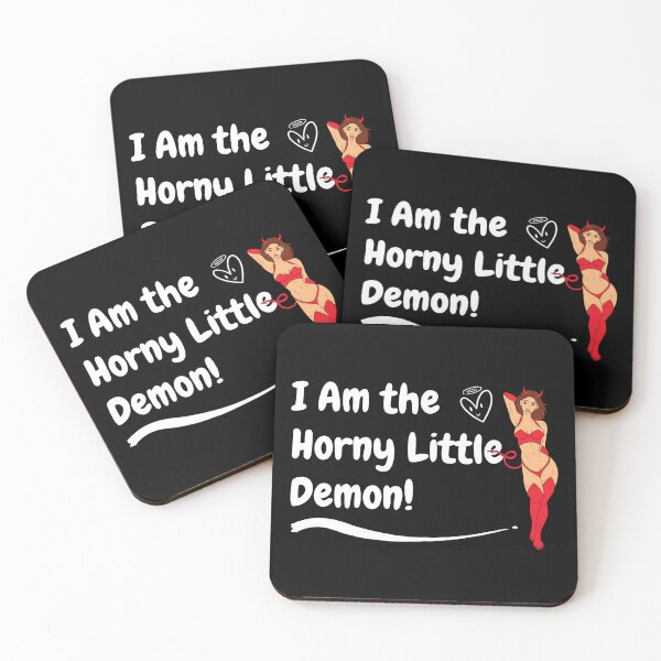 Item preview, Swinger Lifestyle I Am The Horny Little Demon! Great Hotwife, Vixen Desing. For dark colors. designed and sold by swingersshop.