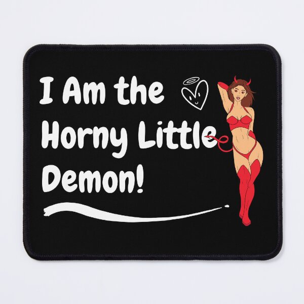 Artikelvorschau, Swinger Lifestyle Ich bin der geile kleine Dämon! Große Hotwife, Vixen Desing. Für dunkle Farben. entworfen und verkauft von swingersshop.