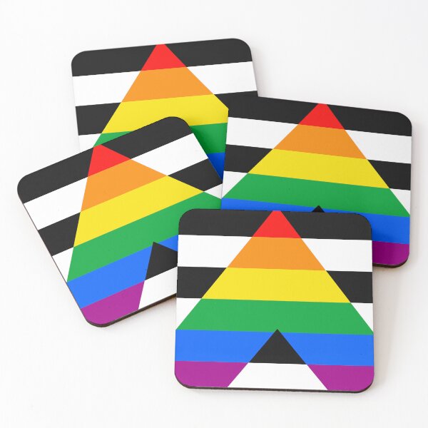 Item preview, Straight Ally Pride Flag designed and sold by Gayesthetic.