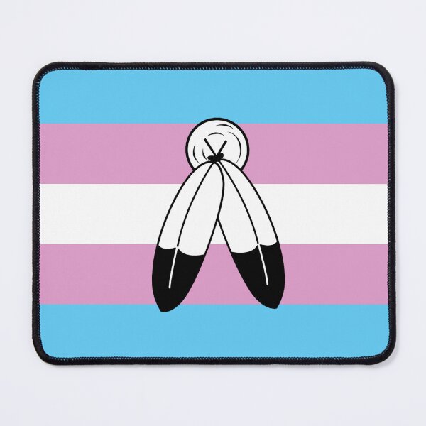 Item preview, Two Spirit Trans Pride Flag designed and sold by Gayesthetic.