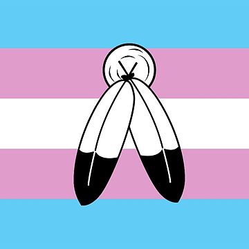 Artwork thumbnail, Two Spirit Trans Pride Flag by Gayesthetic