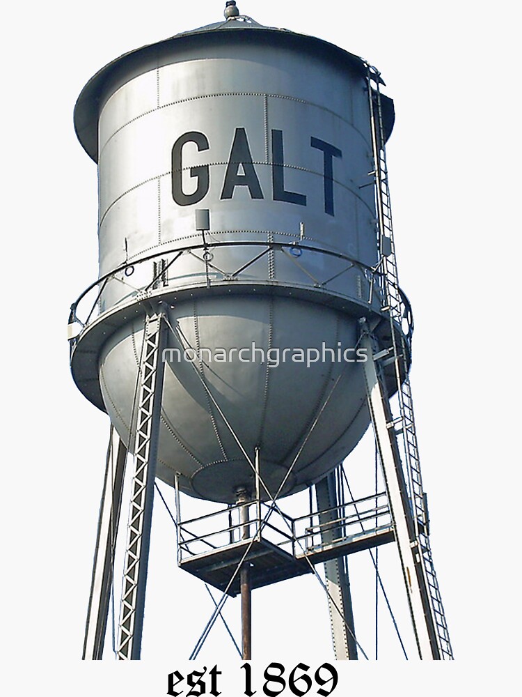 Galt, California Sticker