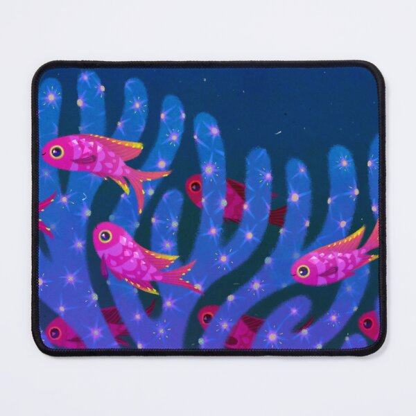 Item preview, purple queen anthias / angelfish sticker designed and sold by pikaole.