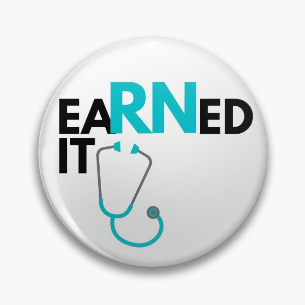 Item preview, Earned it- Registered Nurse graduate designed and sold by Oreo2020 Creations.