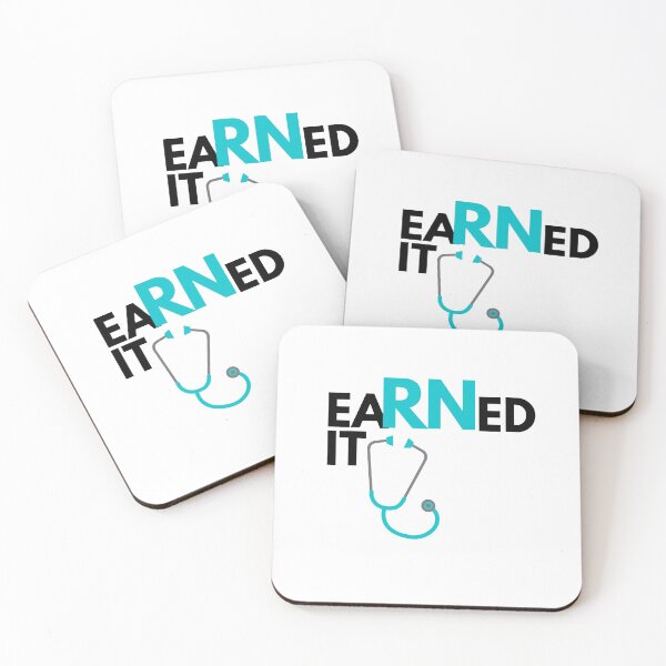 Item preview, Earned it- Registered Nurse graduate designed and sold by Oreo2020 Creations.