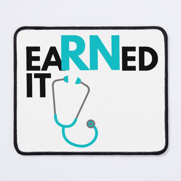 Item preview, Earned it- Registered Nurse graduate designed and sold by Oreo2020 Creations.