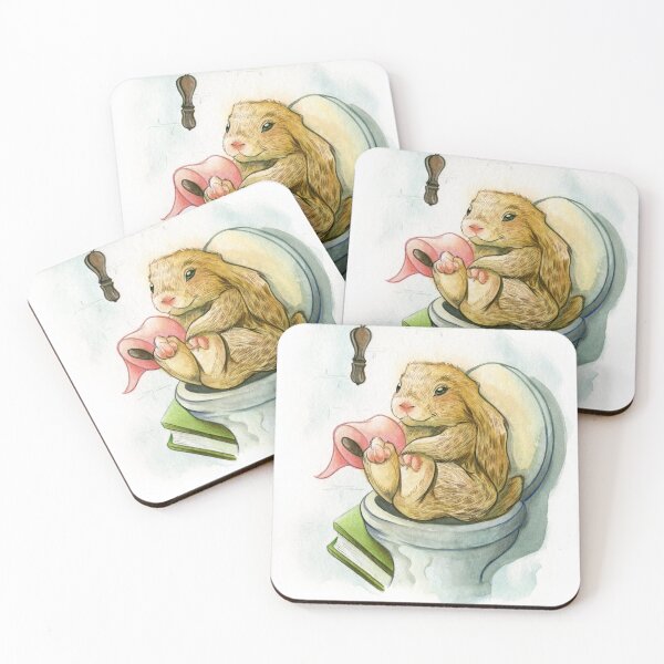 Item preview, Bunny Loo ~ Cute Home Decor designed and sold by Badlungsart.