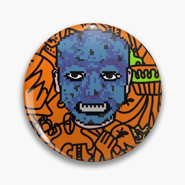 Artikelvorschau, Hashmasks #2093 entworfen und verkauft von CryptoLuke.