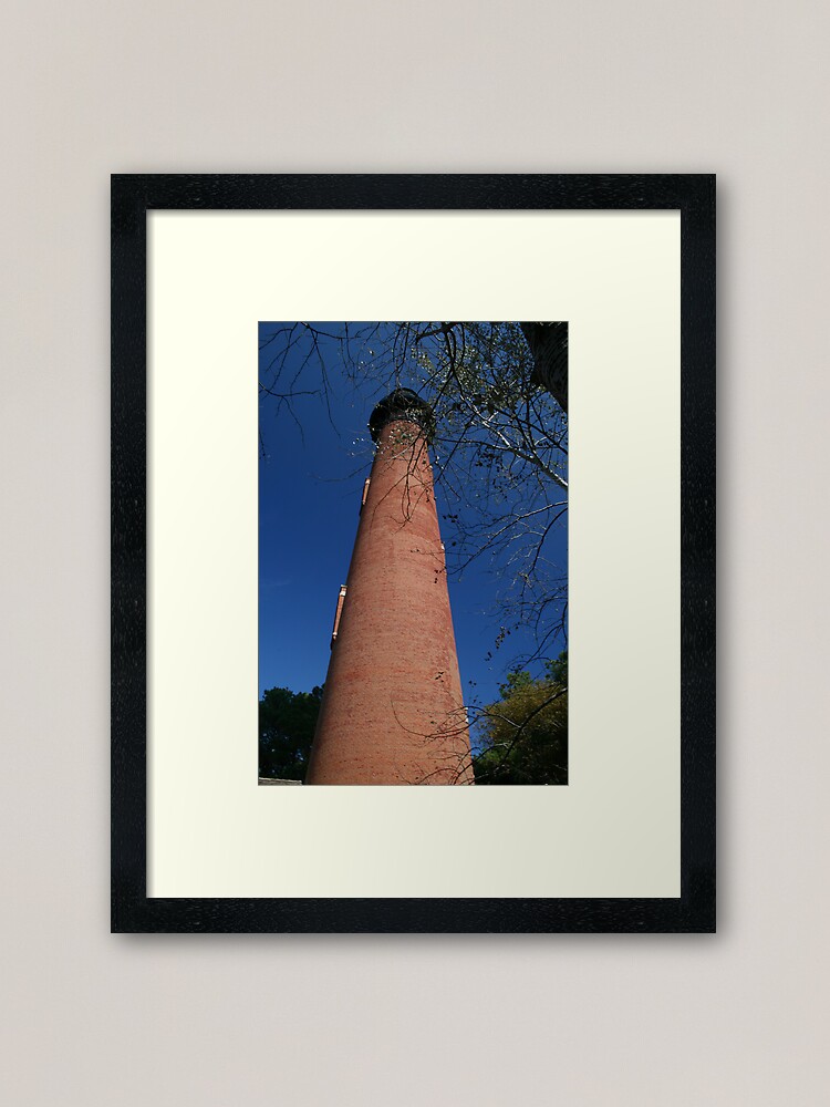 Thumbnail 1 of 7, Framed Art Print, Currituck Beach Lighthouse designed and sold by jennabee25.