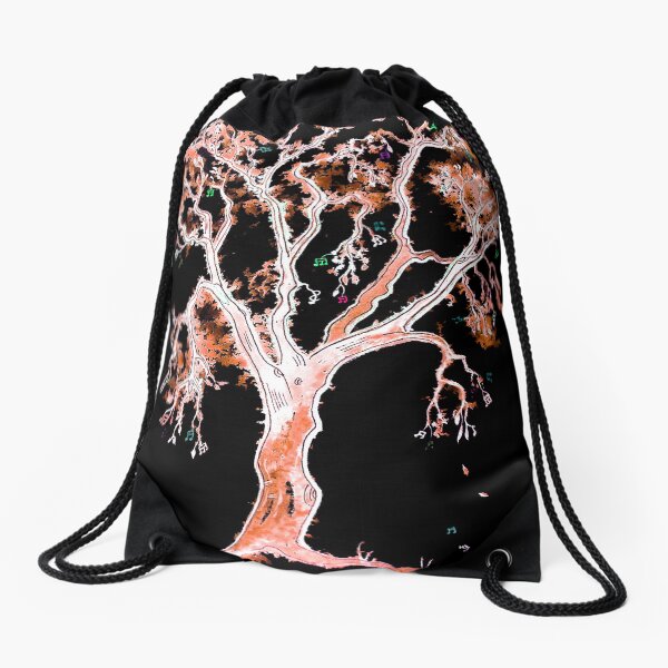 The Music Tree Drawstring Bag