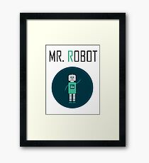 Mr Robot Framed Print