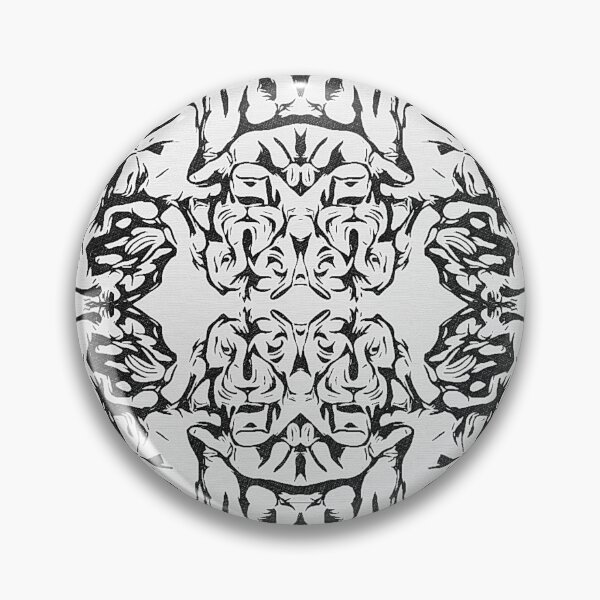 Item preview, Grey Lion's Pride Unique Gray Black Lion Pride Pattern designed and sold by TeachUrb.