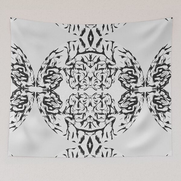 Item preview, Grey Lion's Pride Unique Gray Black Lion Pride Pattern designed and sold by TeachUrb.