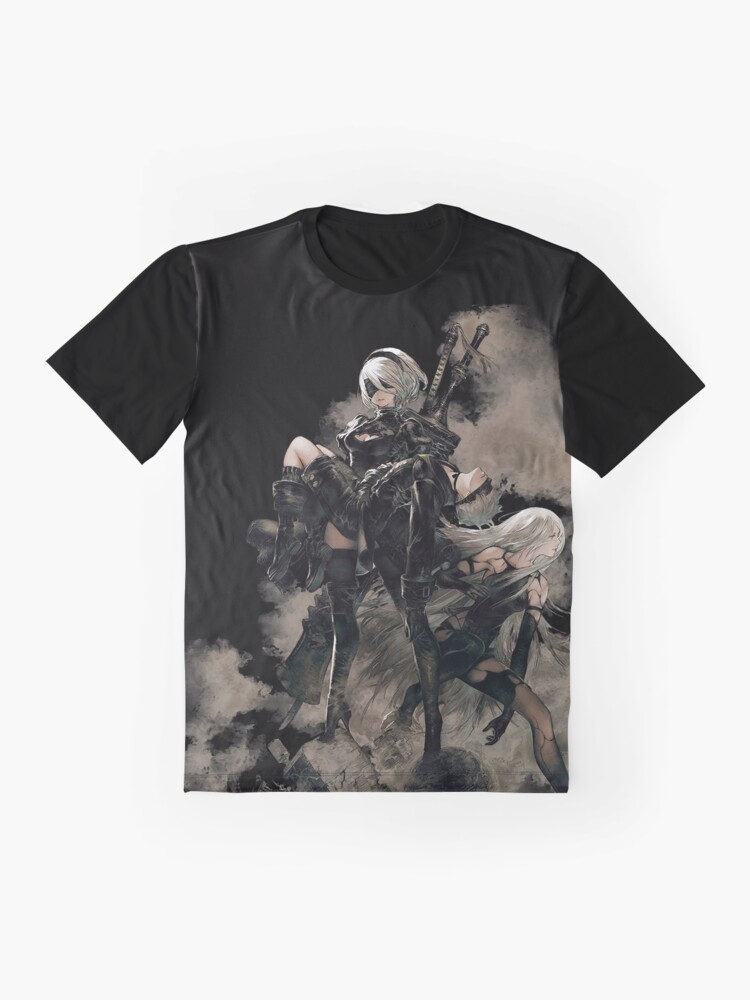 Alternate view of Nier: Automata Black Graphic T-Shirt
