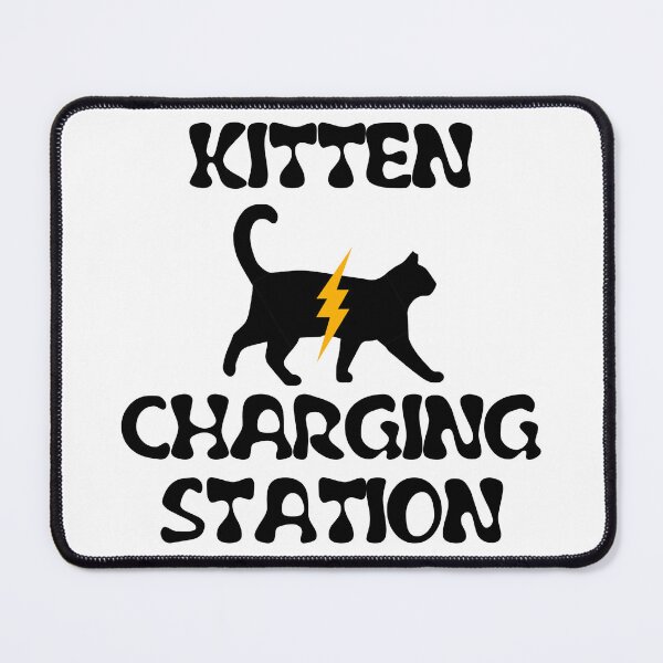 Item preview, Kitten Charging Station - Cat Mat designed and sold by Ugly Bugs.