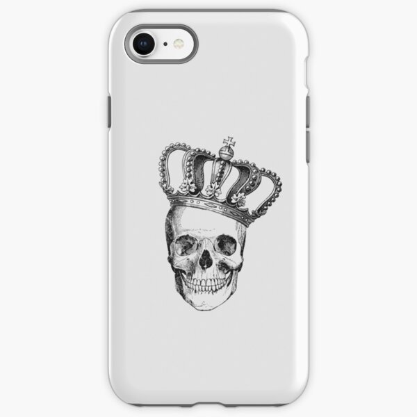 Grinding Skull With Crown iPhone Tough Case