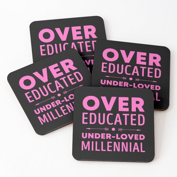 Item preview, Over Educated Under Loved Millennial designed and sold by vincedusty.