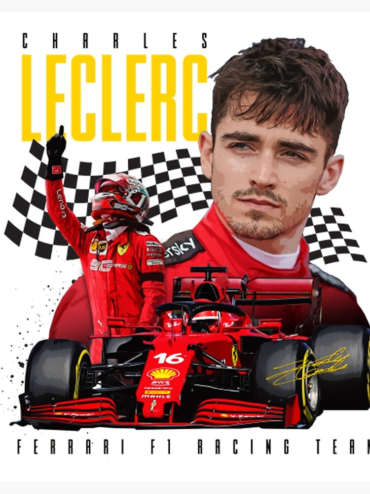 Charles Leclerc, Ferrari I de Motorsport Images en poster, tableau