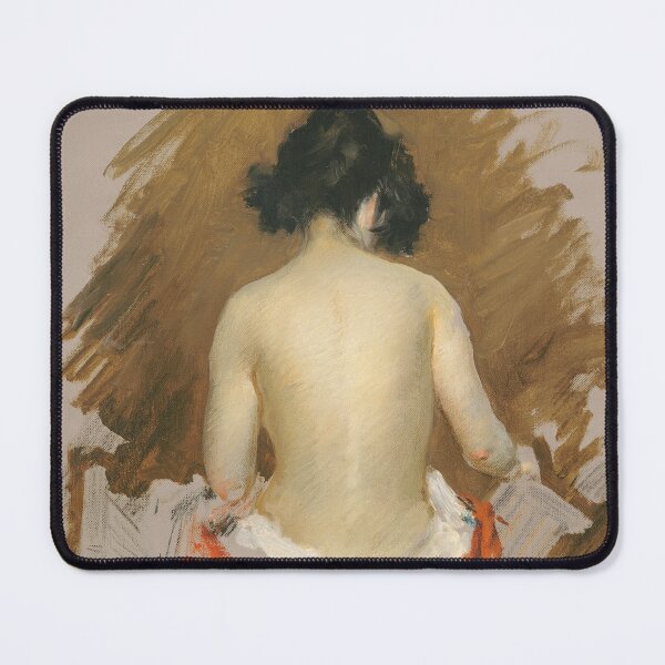 Item preview, Nude by William Merritt Chase, American, 1901 designed and sold by Shapes-Mania.