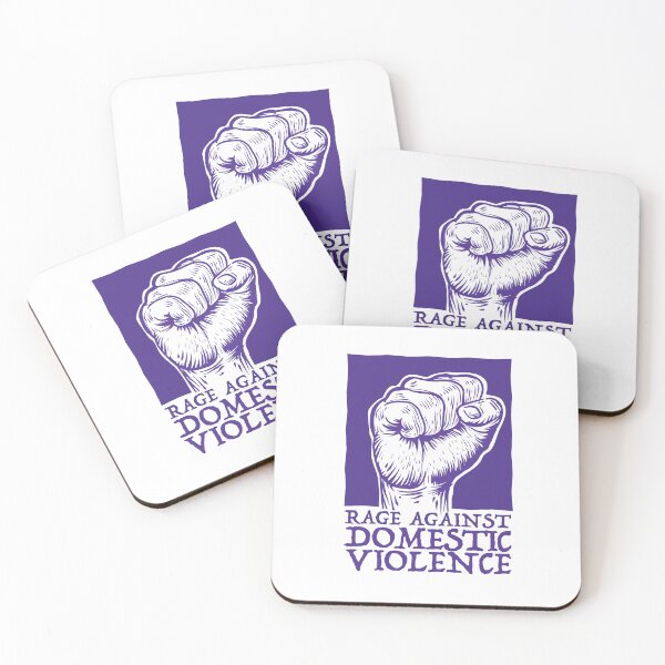 Item preview, Rage Against Domestic Violence ( Purple Vibe ) designed and sold by WULFLAND ARTS.