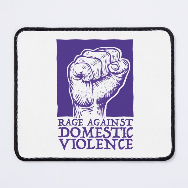 Item preview, Rage Against Domestic Violence ( Purple Vibe ) designed and sold by WULFLAND ARTS.