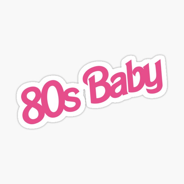 Download 80s Baby Sticker By 90s Mall Redbubble