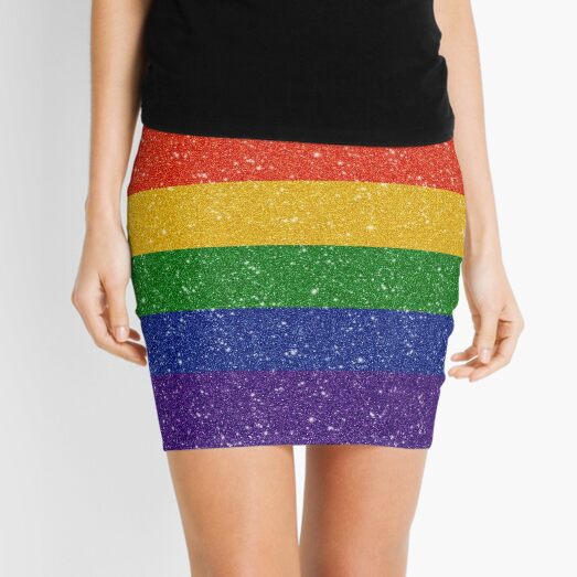 Rainbow Mini Skirts for Sale