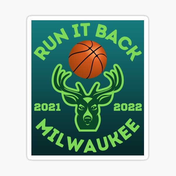 Vista previa del artículo con la obra «Corre de vuelta Milwaukee», diseñado y vendido por WoodburyLake.