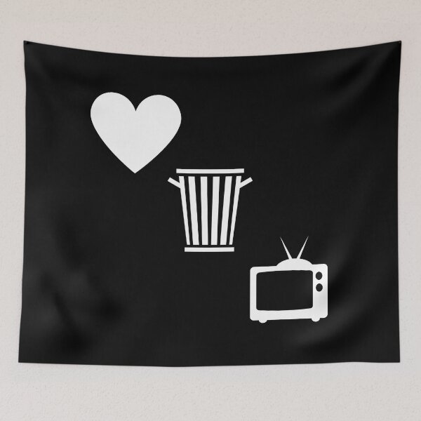Item preview, I Love Trash TV designed and sold by MayaCordalia.