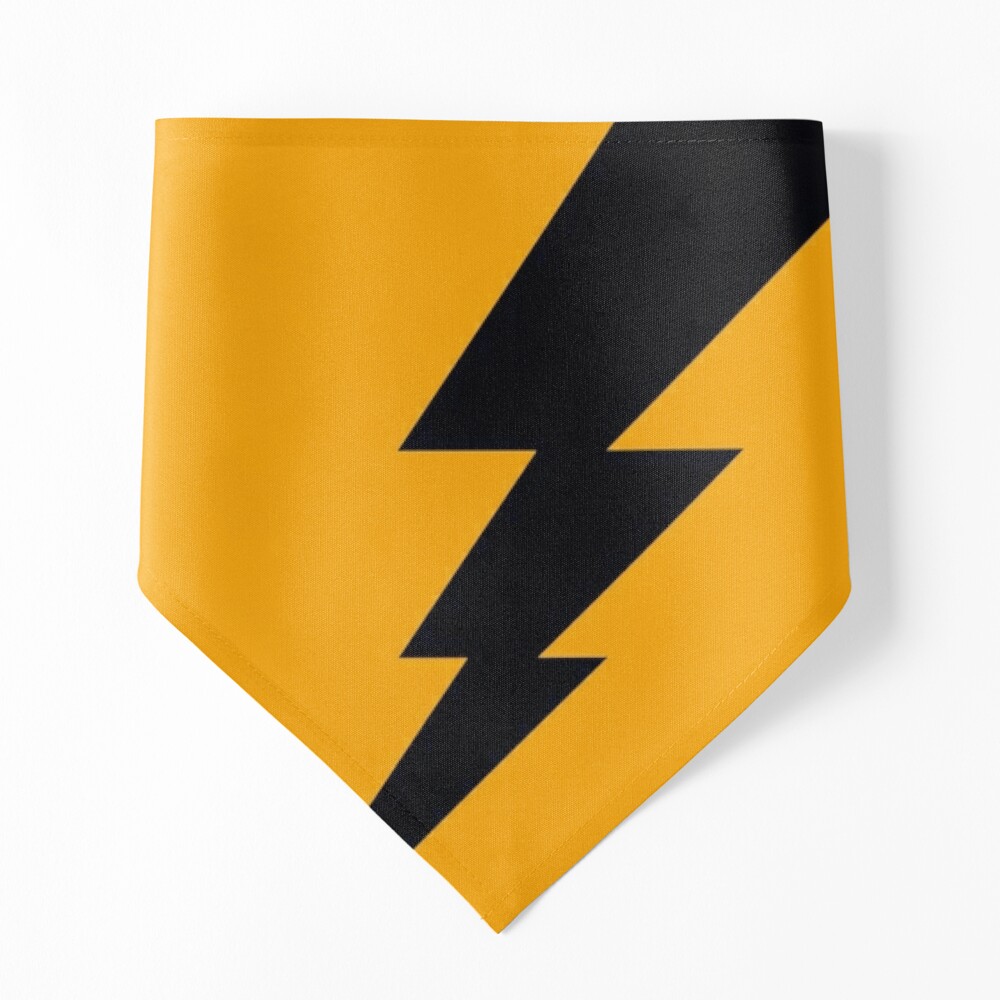 Orange Lightning Patch