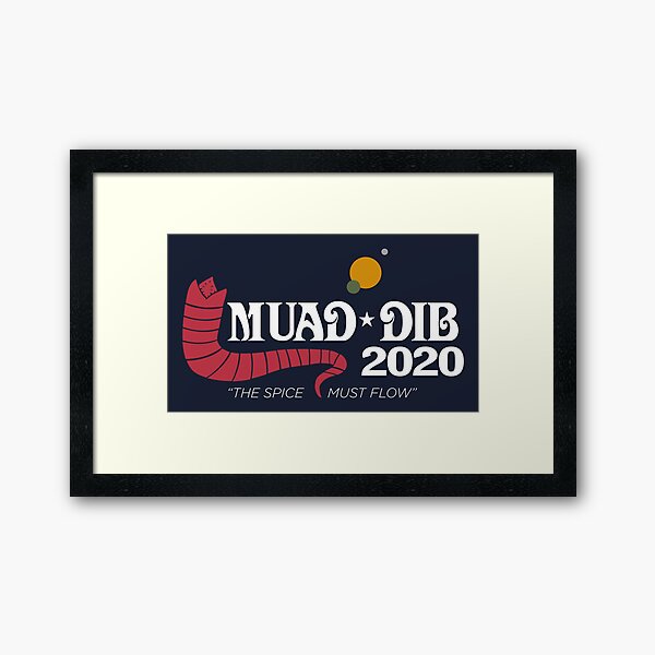 Dune Muad'Dib 2020 Gerahmter Kunstdruck