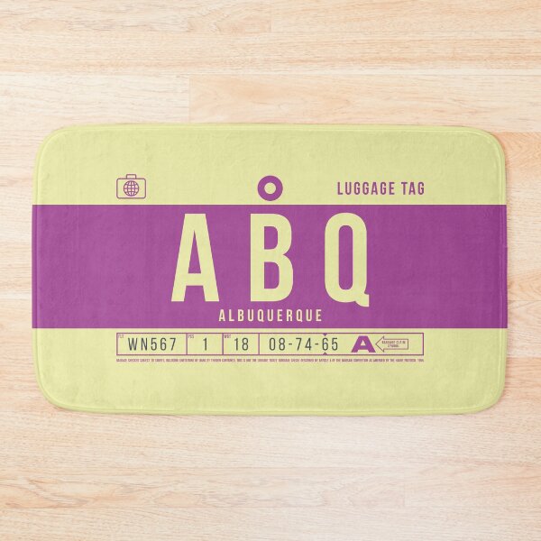 Item preview, Luggage Tag B - ABQ Albuquerque New Mexico USA designed and sold by VoodooCircus.
