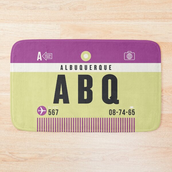 Item preview, Luggage Tag A - ABQ Albuquerque New Mexico USA designed and sold by VoodooCircus.