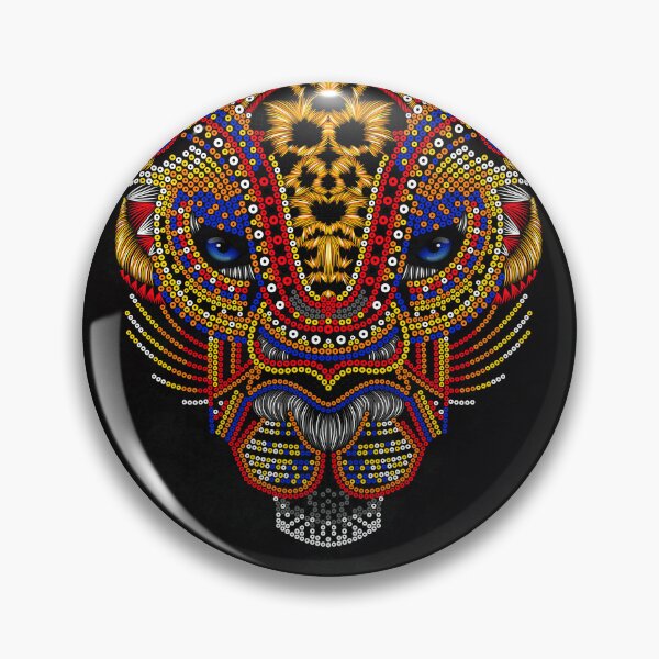 Item preview, jaguar made hand art designed and sold by cat poe.