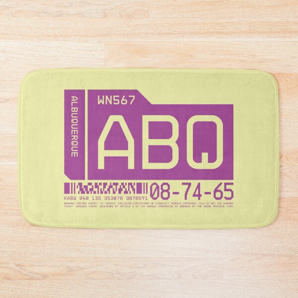 Item preview, Luggage Tag C - ABQ Albuquerque New Mexico USA designed and sold by VoodooCircus.