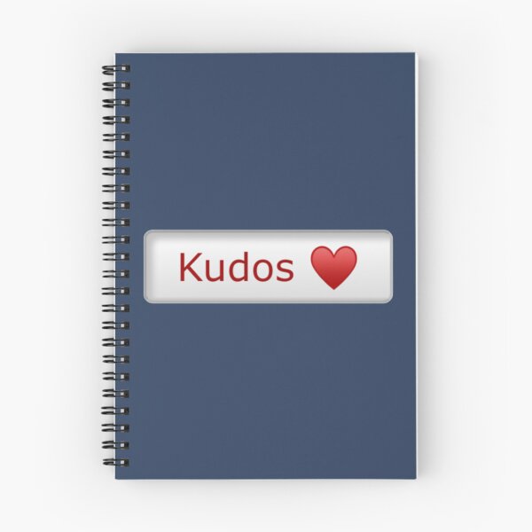 Item preview, ao3 kudos     designed and sold by HappyClamB.