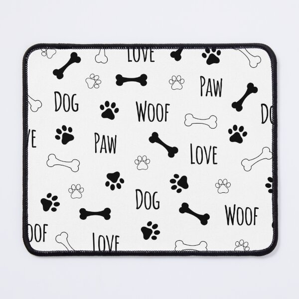 Item preview, Love Dog Paw Pattern designed and sold by KA DESIGNS.