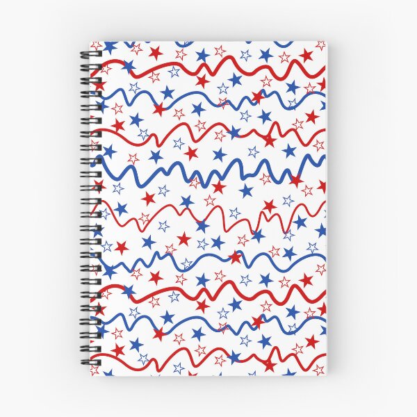 Item preview, Amercian Patriotic ZigZag Stripes and Stars Pattern designed and sold by mrhighsky.
