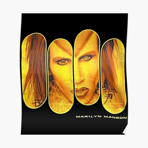 Marilyn Manson Posters for Sale | Redbubble