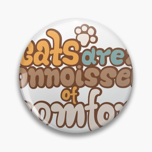 Artikelvorschau, Cats are Connoisseurs of Comfort. Süsses Design. Pastell. entworfen und verkauft von Boogosh.