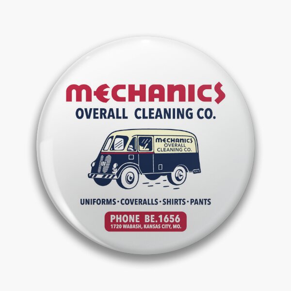 Item preview, MECHANICS OVERALL CLEANING CO. designed and sold by BUNNYROBBER.