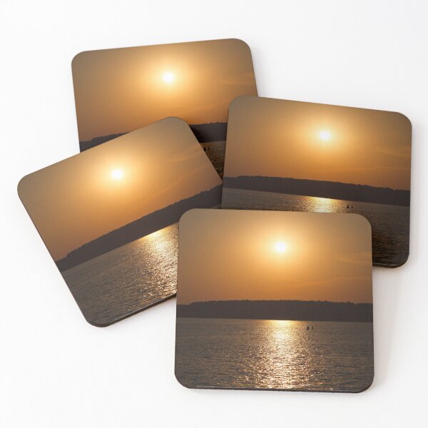 Item preview, Sunset over the river designed and sold by Veronika2V.