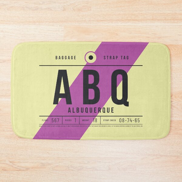 Item preview, Luggage Tag E - ABQ Albuquerque New Mexico USA designed and sold by VoodooCircus.